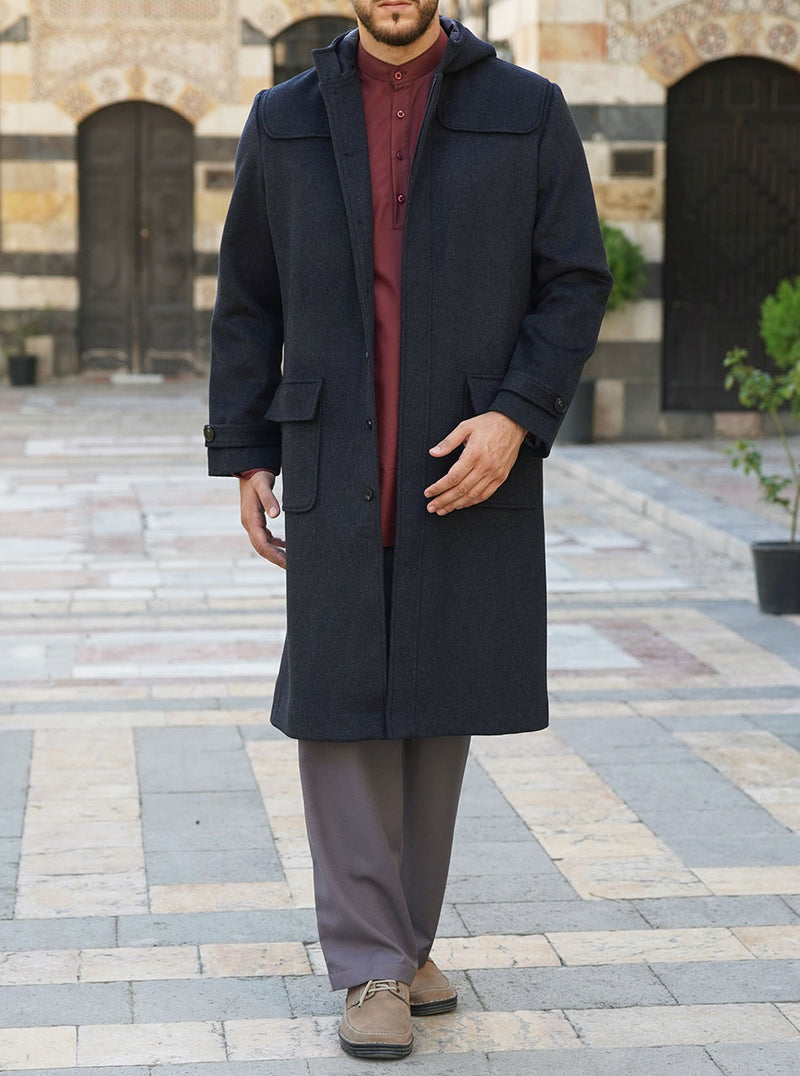 Hooded Wool Jubba
