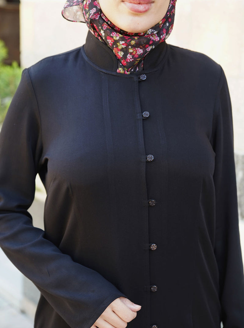 Twill Rayon Seem Tunic