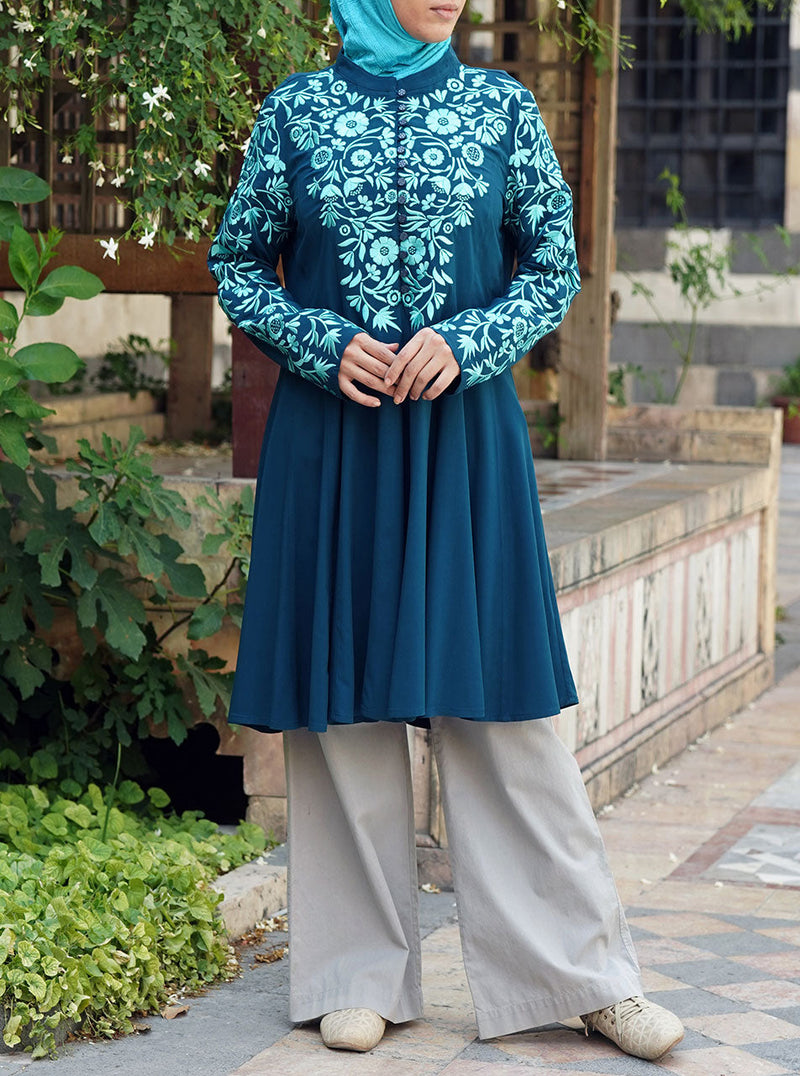 Jawhara Embroidered Tunic
