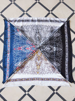 Vintage Satin Square Hijab