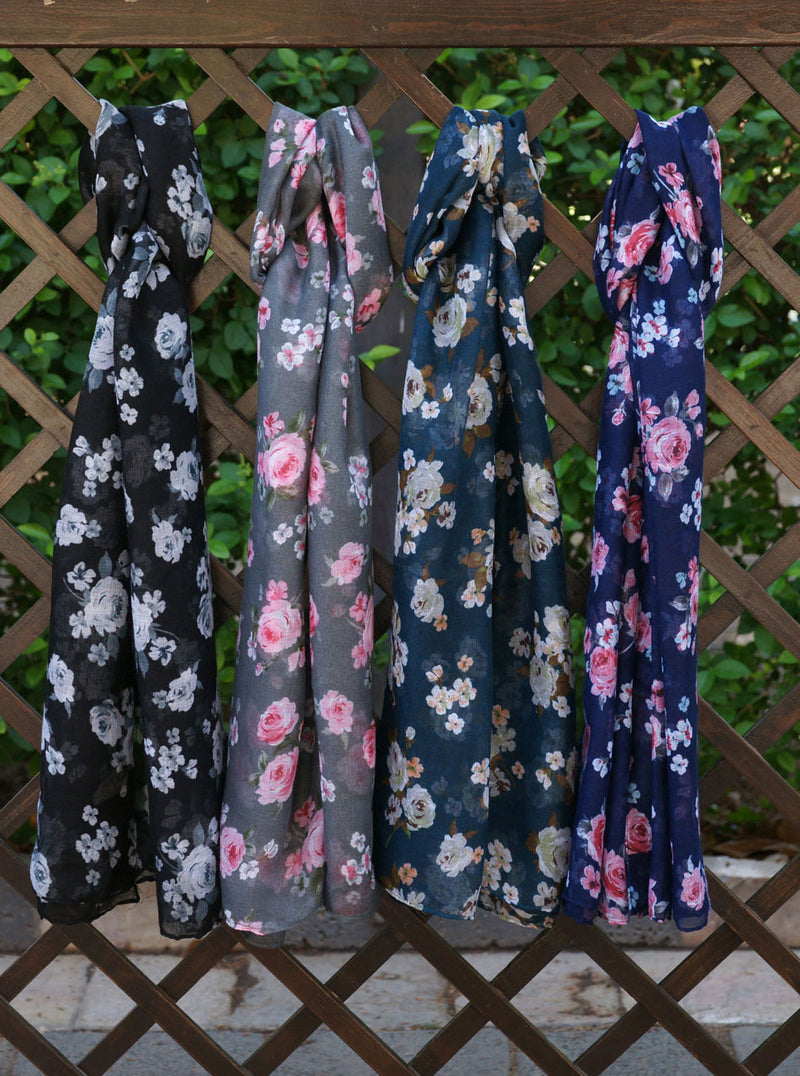 Rose Clusters Hijab