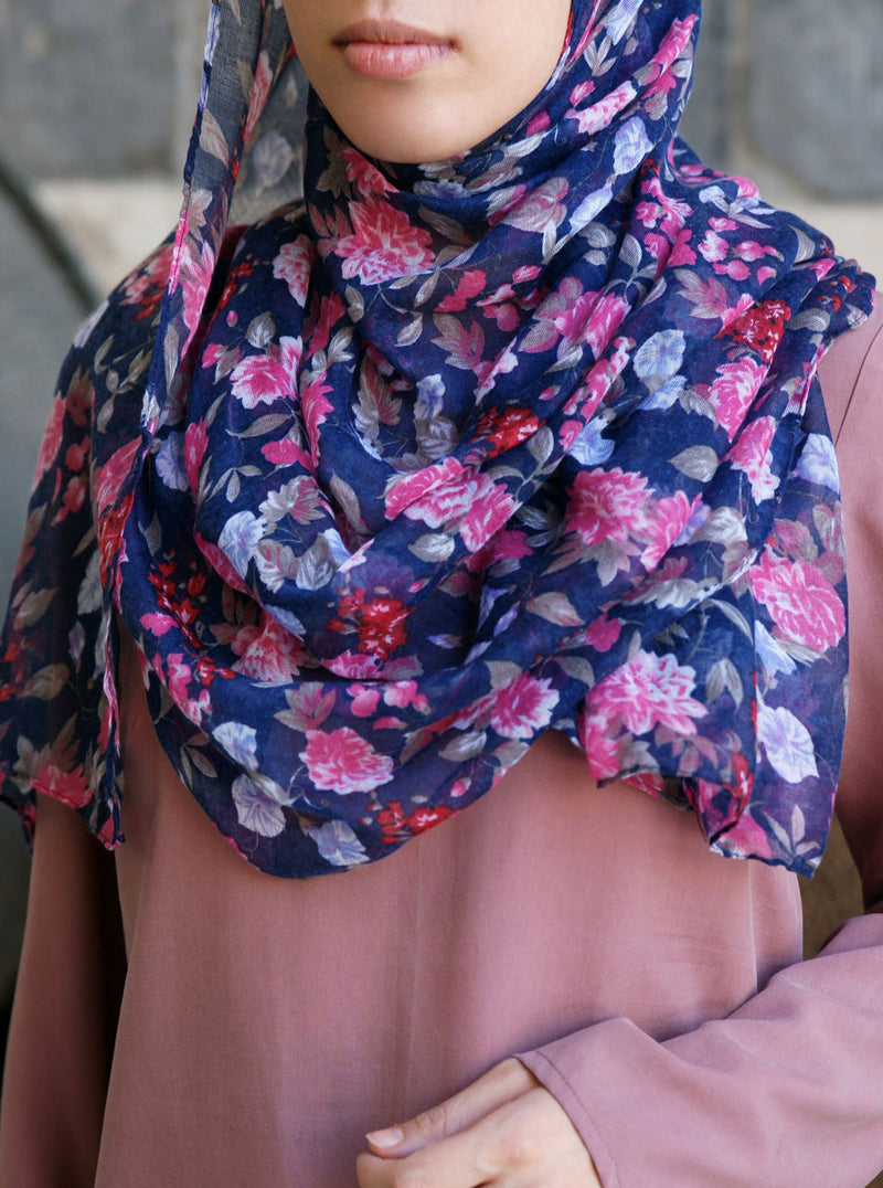 Pretty Flowers Hijab