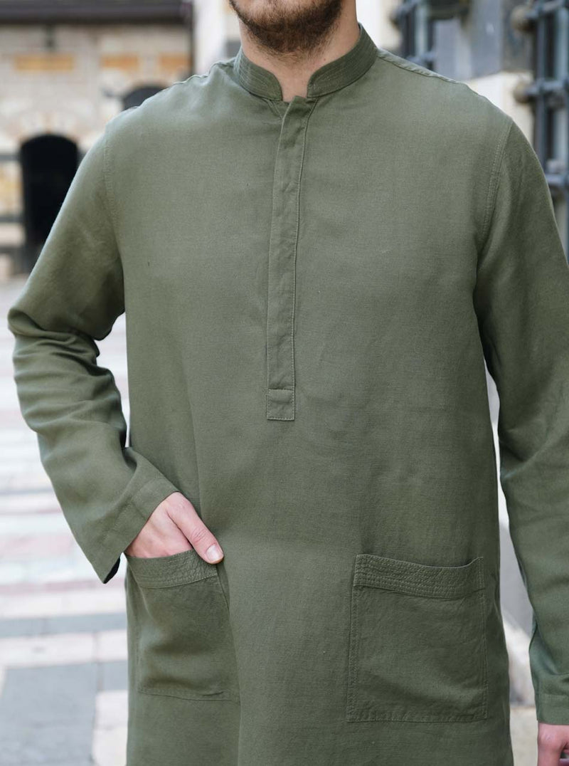 Topstitched Top