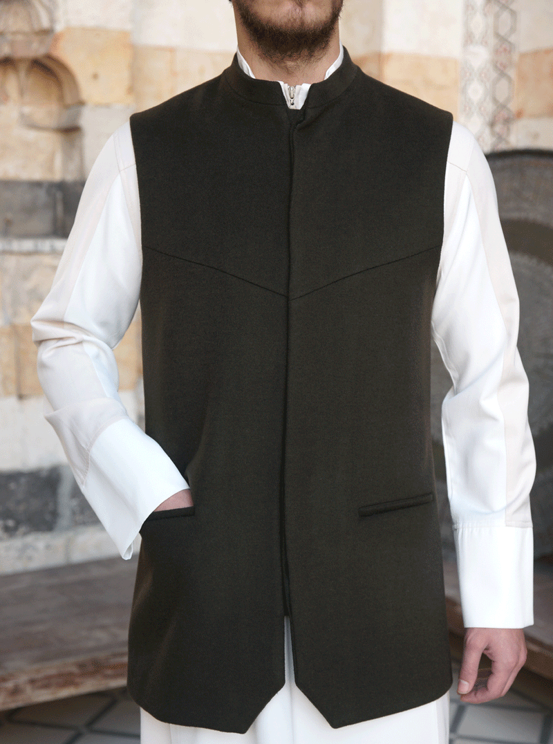 Adiyy Wool Waistcoat