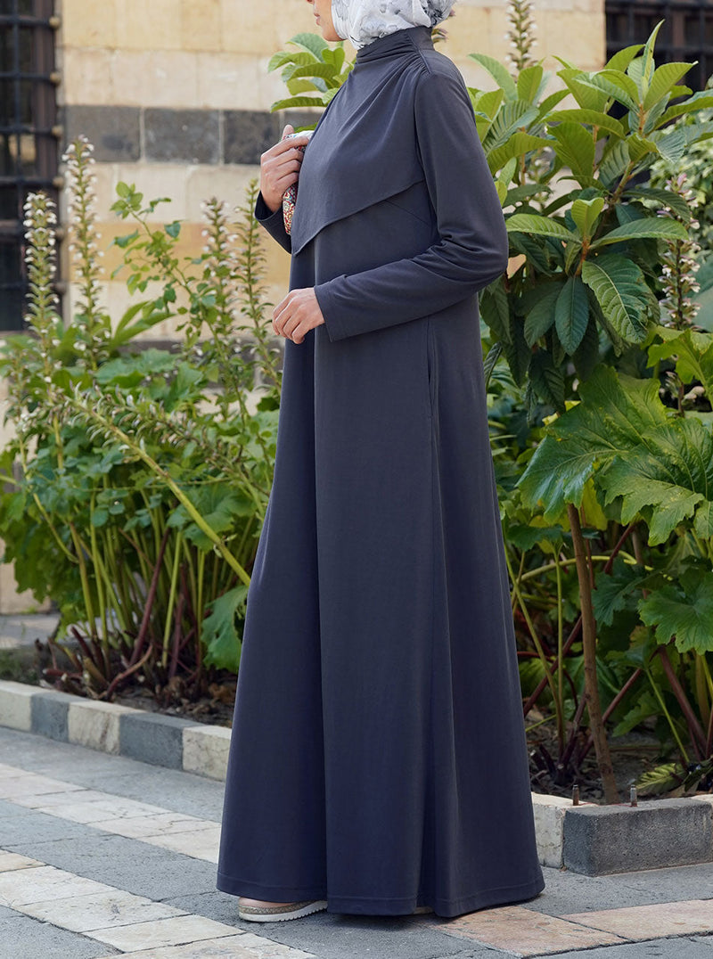 Gathered Top Abaya