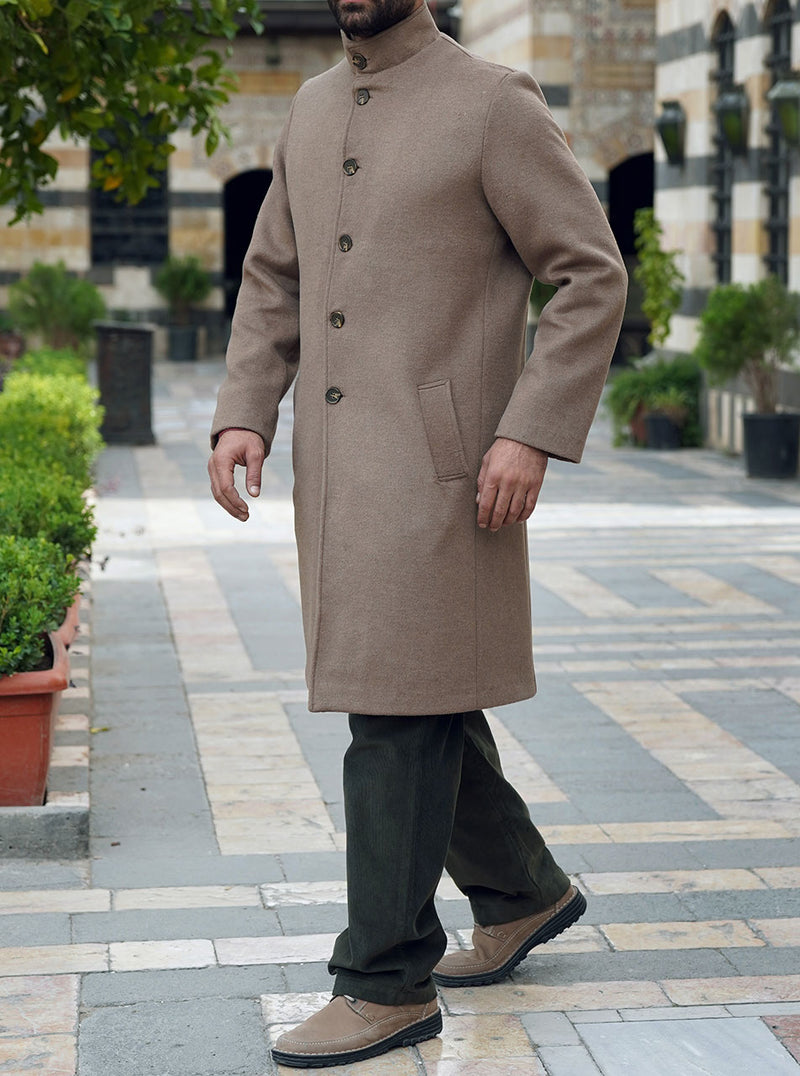 High Collar Wool Jubba