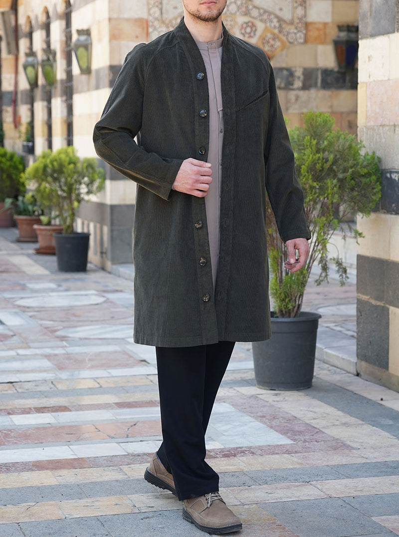 Corduroy Raglan Sleeve Jubba
