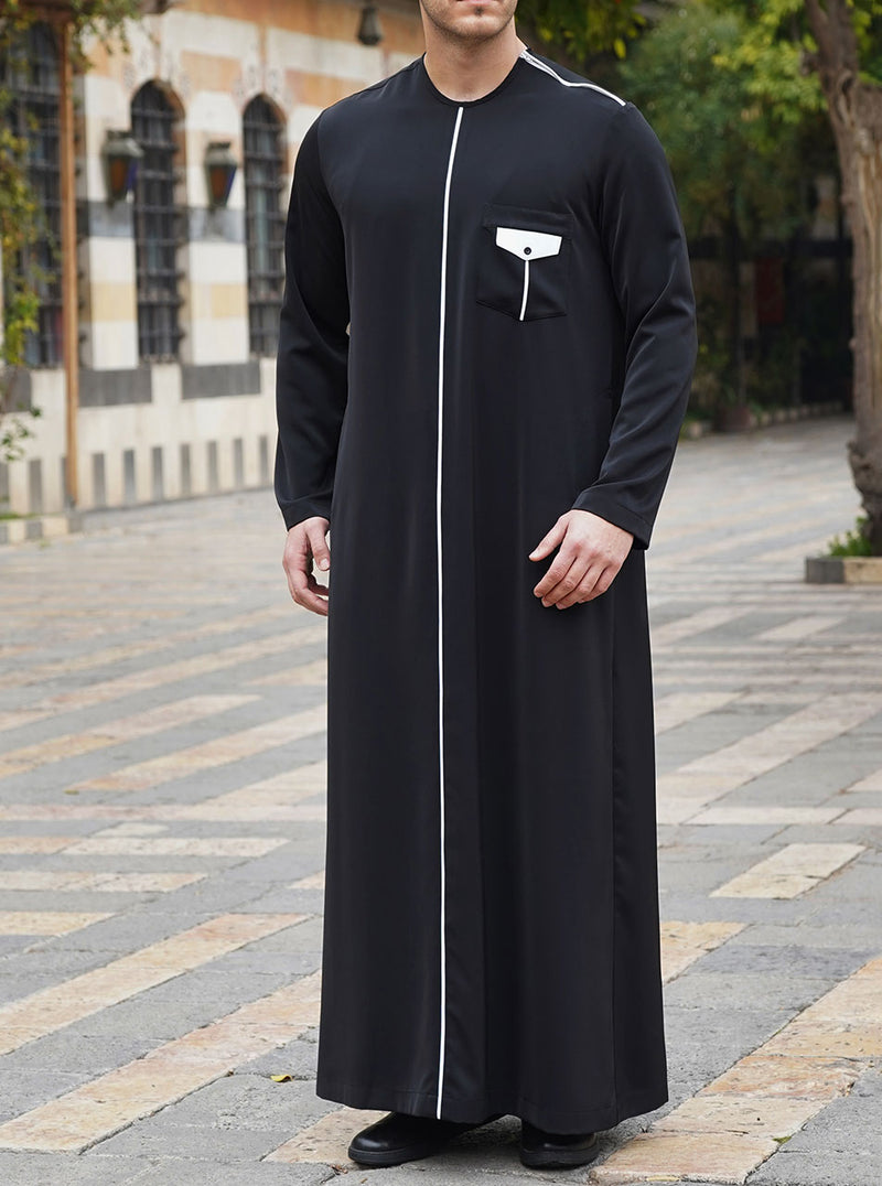 Zipped Shoulder Opening Thobe