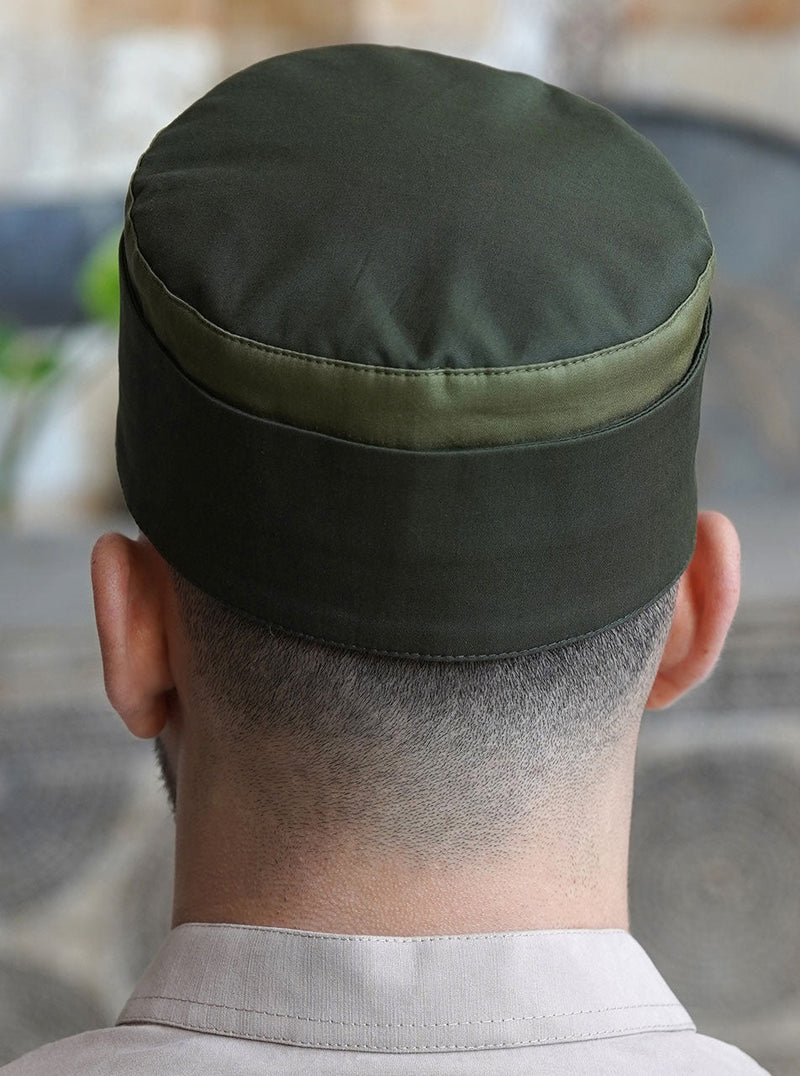 Mercerized Cotton 2-Color Hat