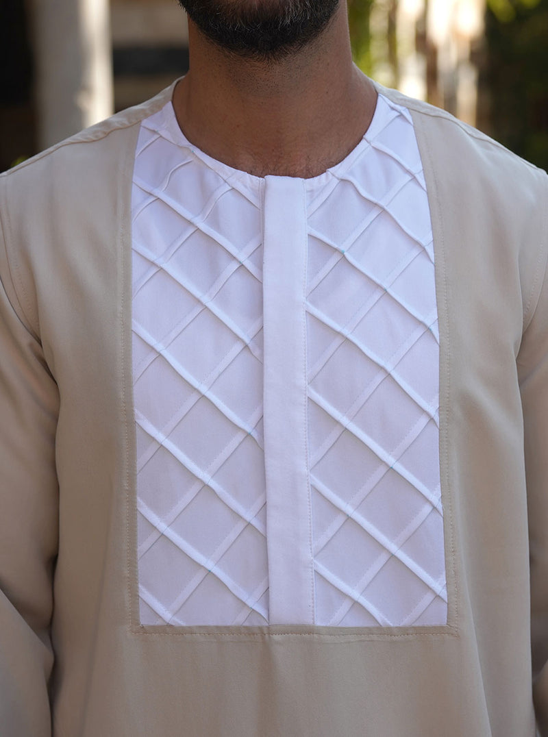 Criss-Cross Pleated SK