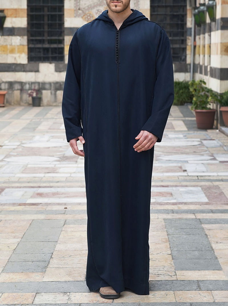 Zaytuna Hooded Moroccan Thobe