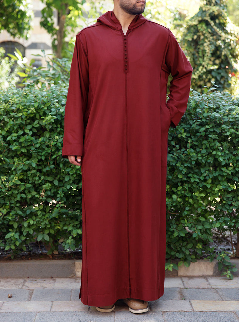 Zaytuna Hooded Moroccan Thobe