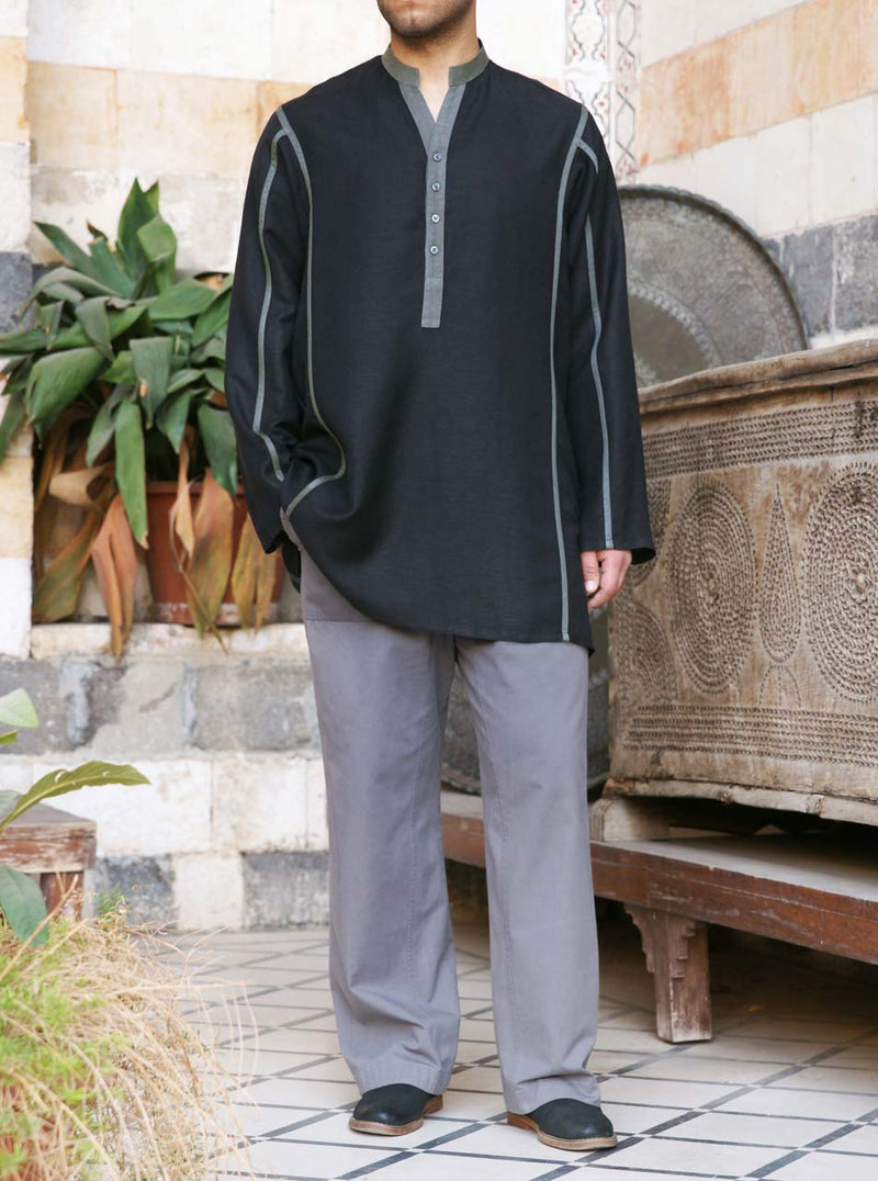 Bias Trim Kurta Top