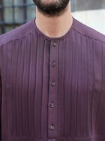 Pleated Extended Back Top