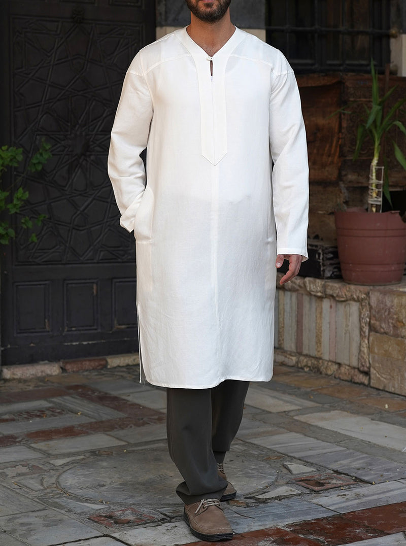 Soft V-Neck Kurta