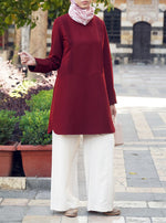 Pleated Bunches Tunic