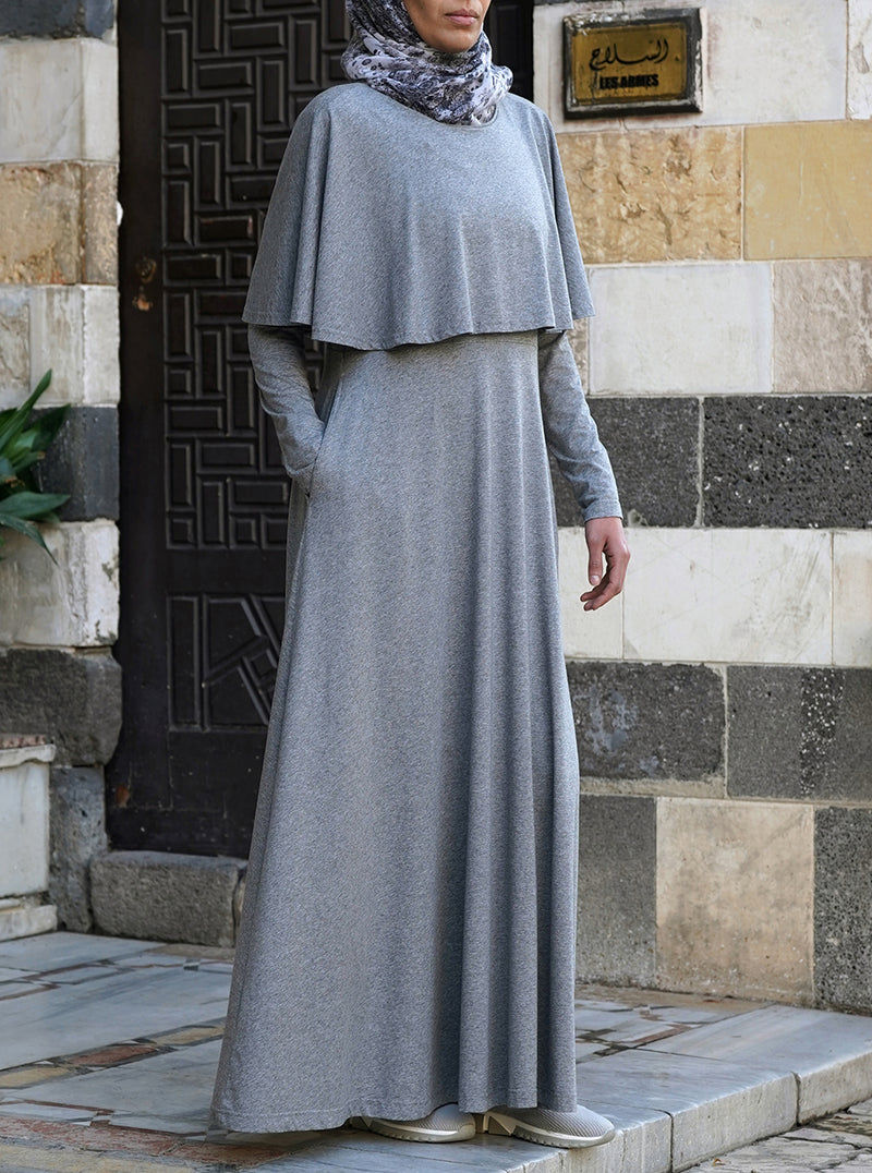 Short Cape Abaya