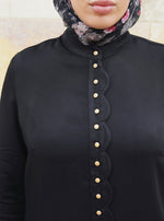 Scalloped Opening Tunic