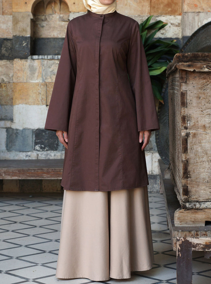 Pima Cotton Princess Seam Tunic