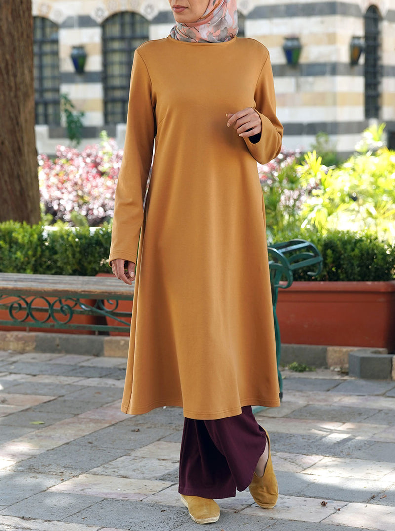 Winter Flared Jersey Tunic