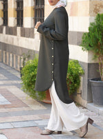 Side Snap Button Tunic