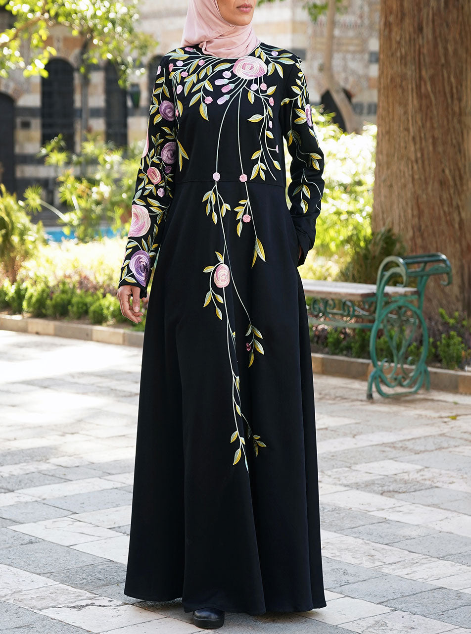 Bimba Women's Muslim Jilbab Rayon Maxi Abaya Gown Nun Style Kimono Kaftan  Dress at Amazon Women's Clothing store