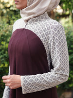 Zahra Lace Abaya Gown