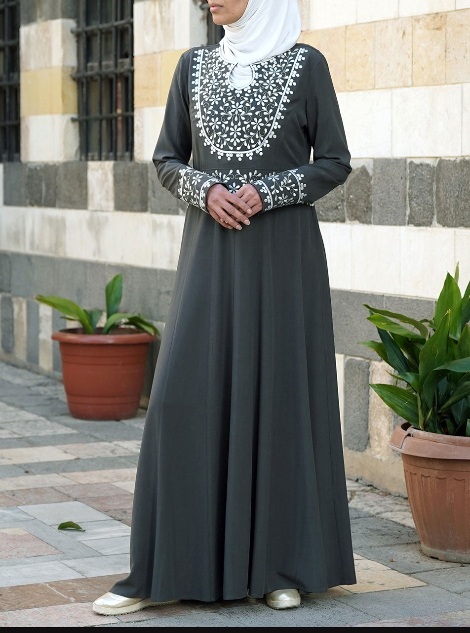 Abaya and gown discount