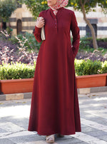 Rayon Pocketed Abaya