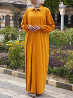 Loose Fit Jersey Abaya