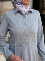 Brushed Cotton Shirtdress