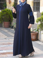 Farisaa Embroidered Abaya Gown