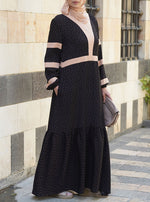 Small Heart Prints Abaya