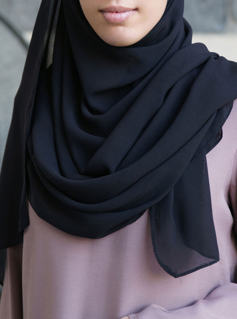 Soft Chiffon Maxi Hijab