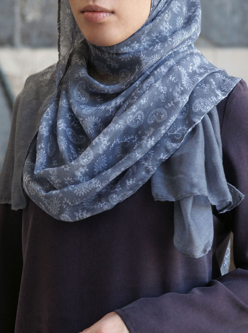 Paislely 2-Tone Hijab