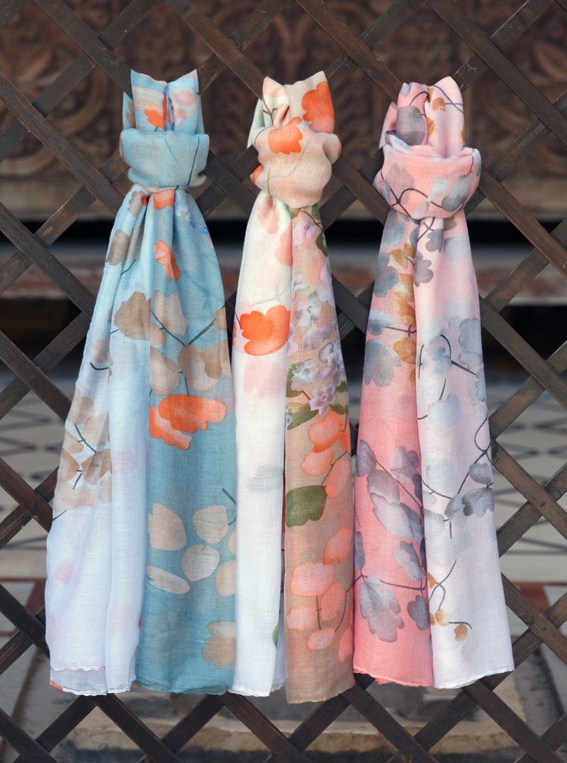 Pastel Flowers Hijab