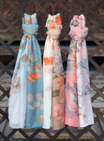 Pastel Flowers Hijab