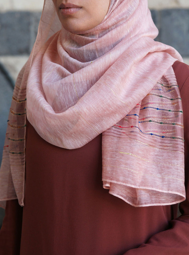 Occasions Striped Hijab