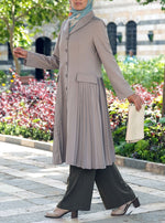 Multi-Pleated Jacket