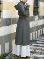 Urban Jacket with Elaticized Rear Waist
