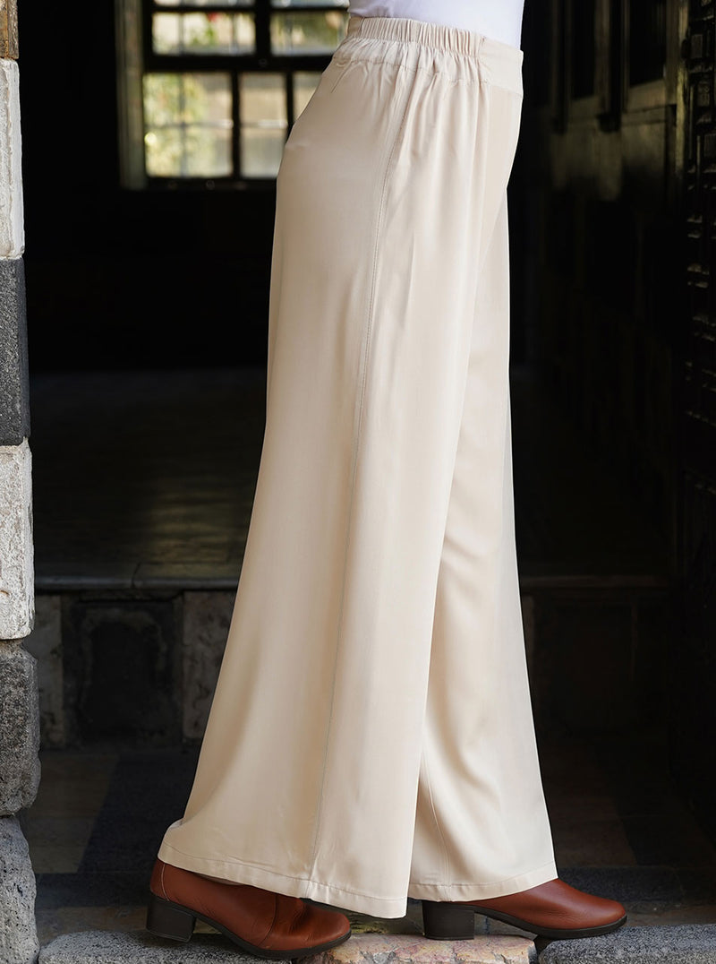 Midweight Palazzo Pants