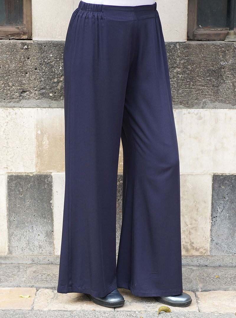 Midweight Palazzo Pants