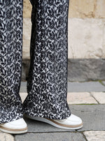 Lace Overlay Trousers