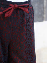 Lace Overlay Trousers