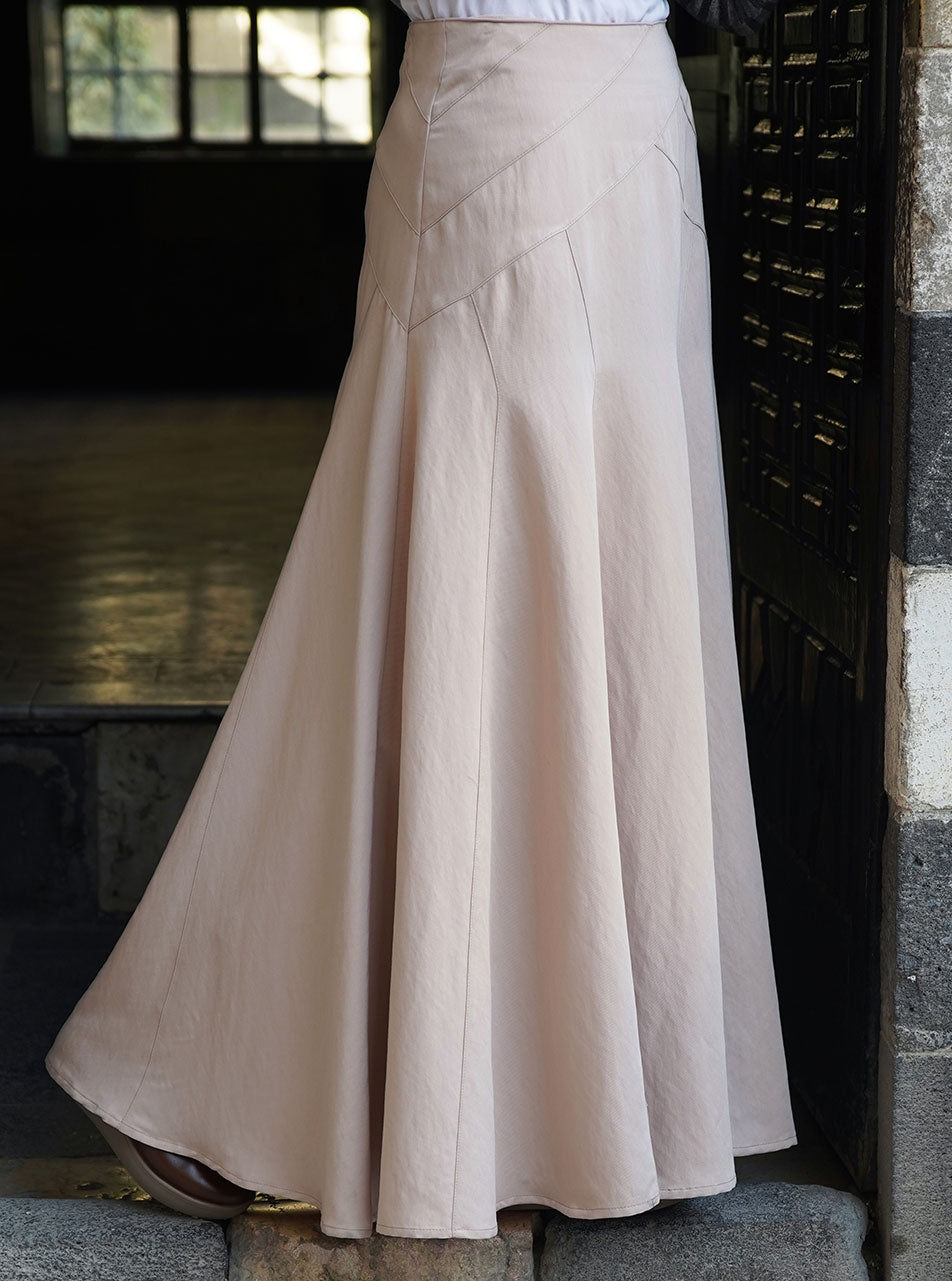 Flared maxi skirt uk outlet