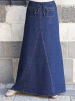 Denim Huyam Maxi Skirt