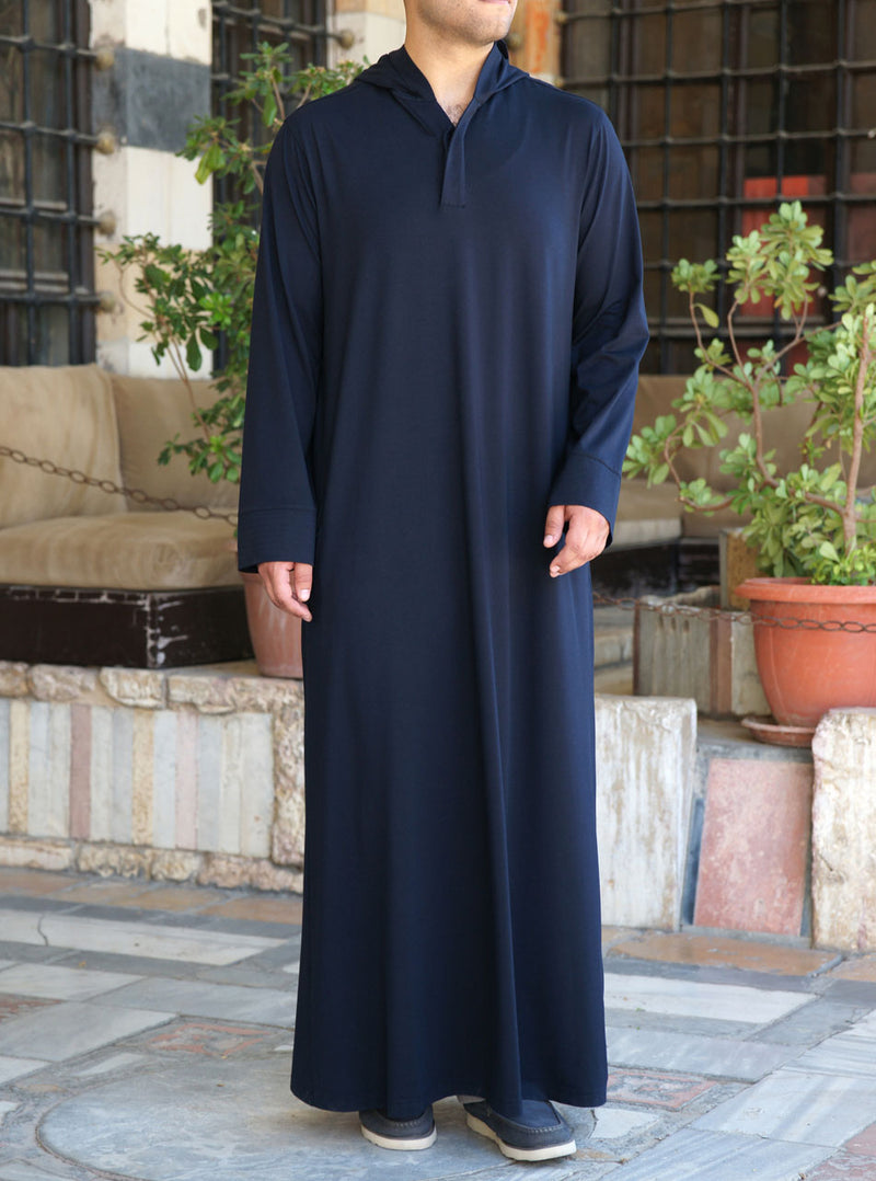 Jersey Hooded Thobe