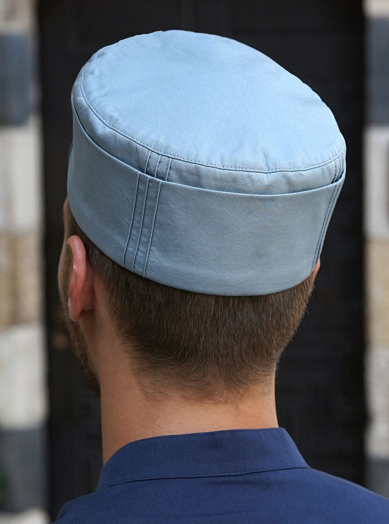 Double Layered Kufi with Pintucks