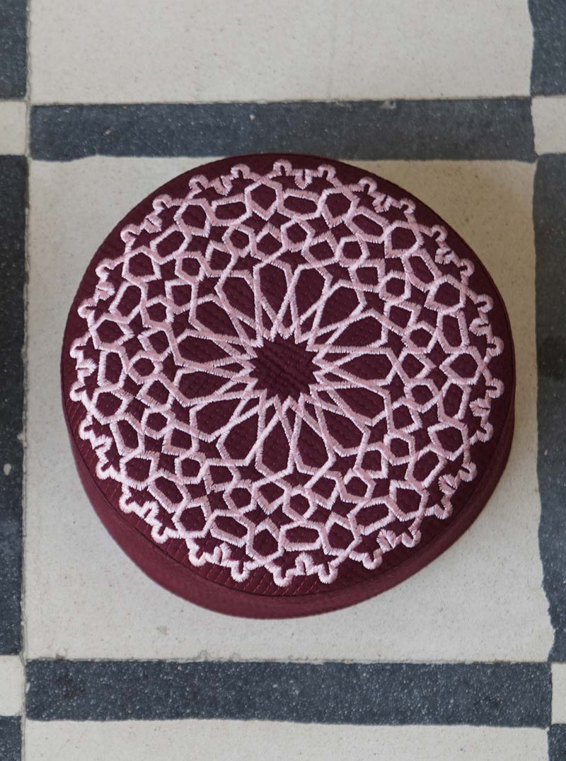 Geometrical Turban Kufi Hat