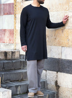 Long Jersey Sweater Top